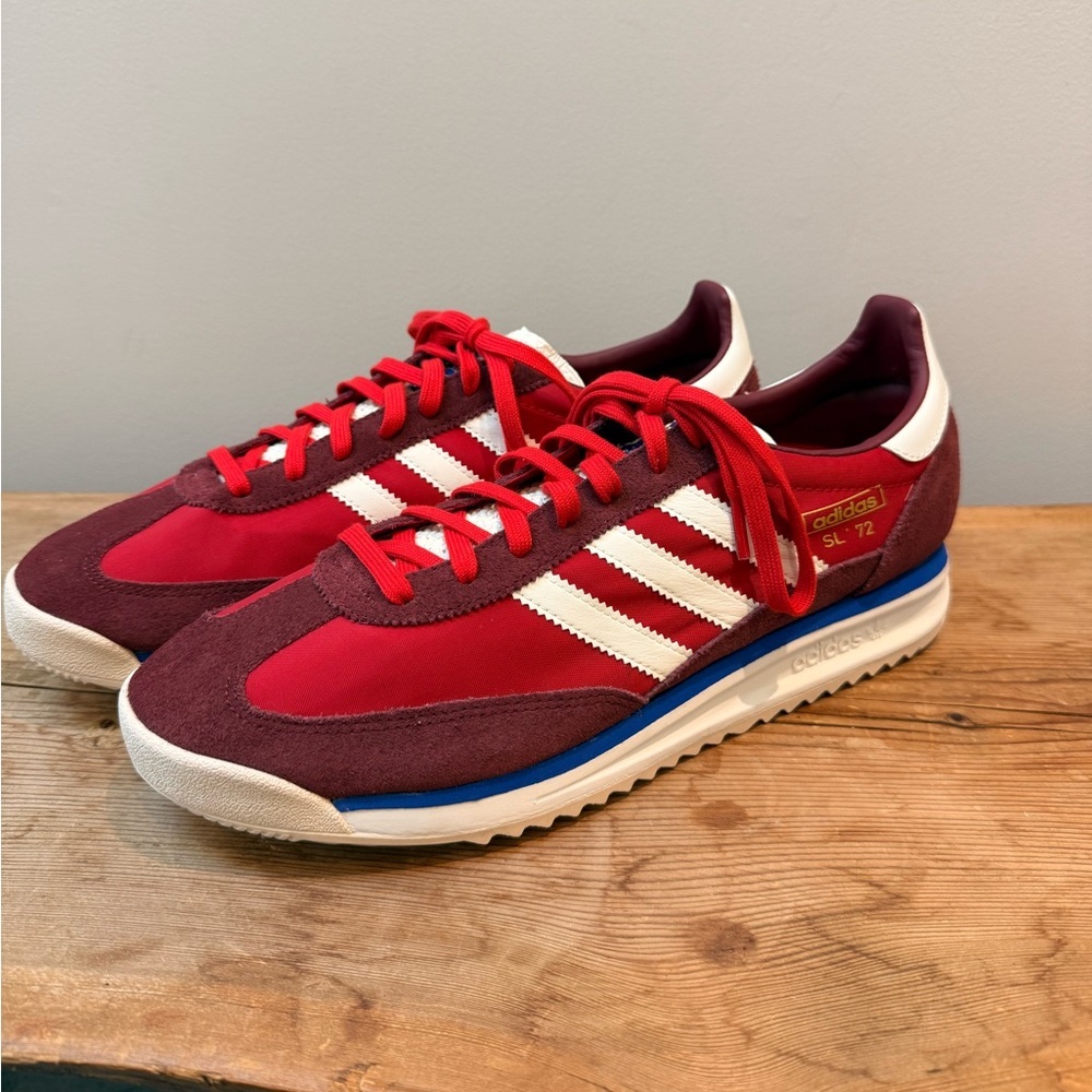 MEN'S ADIDAS ORIGINALS SL 72 RS CASUAL SHOES - Picture 2 of 6